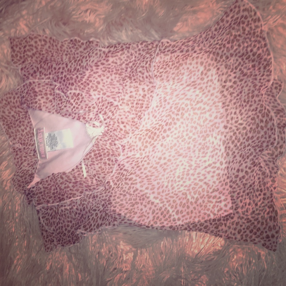 Leopard print blouse